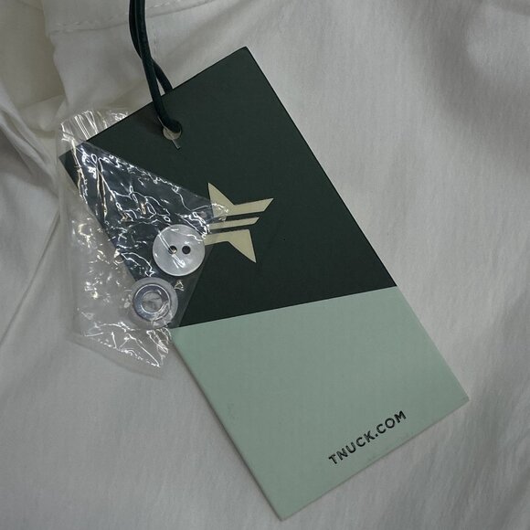 Tuckernuck Charlie Mini Dress • Size XS • White • Sleeveless Button-Down - Picture 3 of 10